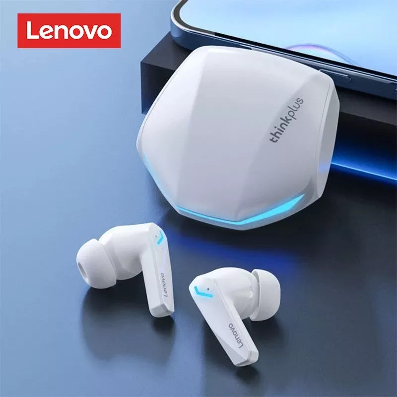 Lenovo-GM2 Pro Fones De Ouvido Sem Fio Bluetooth com Microfone, Gaming Headphones, E-Sports Music Earbuds, Dual Mode Headset, Original, Novo, 5.3